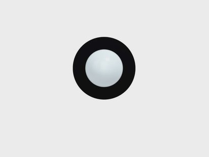 Swedish Ninja - Candy Little Circle 360 S wandlamp, zwart