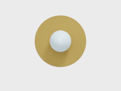 Swedish Ninja - Candy Big Circle 360 S wandlamp, geel