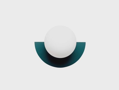 Swedish Ninja - Candy Big Circle 180 L wandlamp, groen