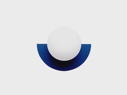 Swedish Ninja - Candy Big Circle 180 L wandlamp, blauw