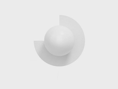 Swedish Ninja - Candy Big Circle 270 L wandlamp, wit