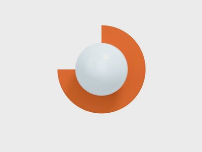 Swedish Ninja - Candy Big Circle 270 L wandlamp, oranje