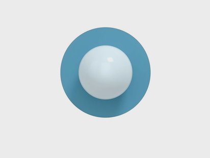 Swedish Ninja - Candy Big Circle 360 L wandlamp, blauw