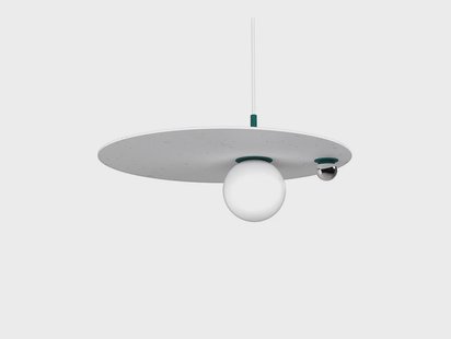 Swedish Ninja - Pluto Big Hanglamp Peacock Green