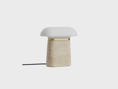 Woud - Nova Tafellamp Ivory Travertine/Opal