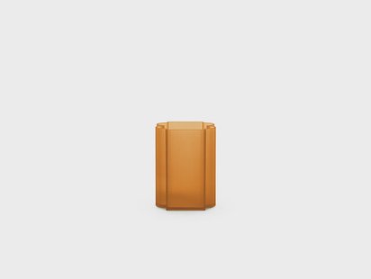 Kartell - Okra Vase Low Orange