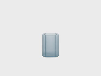 Kartell - Okra Vase Low Blue