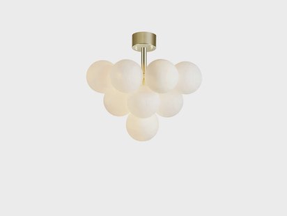 Markslöjd - Merlot 13 Plafondlamp Brass/White