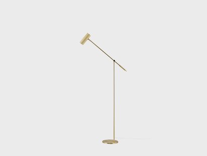 Globen Lighting - Hubble Read Vloerlamp Brushed Brass