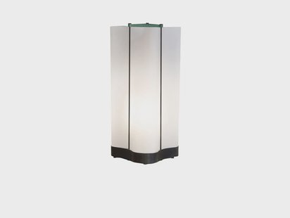 Lampe Cabanon Taffellamp Gun Metaal/Green Nemo Lighting - Woonkamer - Papier / Karton