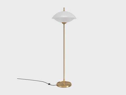 FRITZ HANSEN - Clam Vloerlamp Opal/Brass