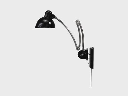 FRITZ HANSEN - KAISER idell 6559-W wandlamp, zwart/chroom