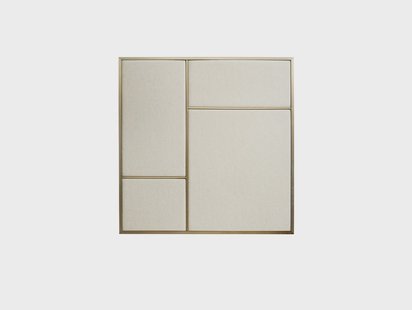 PLEASE WAIT to be SEATED - Nouveau Pin Medium Brass/Canvas