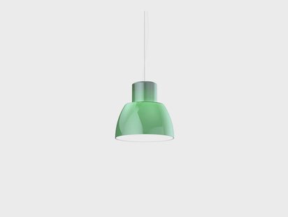 Lorosae Hanglamp Ø30 Rosemary Green Nemo Lighting - Woonkamer - Glas