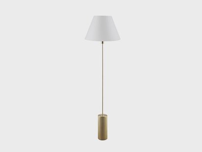 Globen Lighting - Rib Vloerlamp Brushed Brass