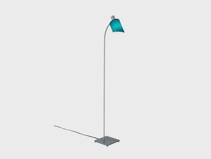Lampe de Bureau Reading vloerlamp, blauw/grijs Nemo Lighting - Woonkamer - Metaal