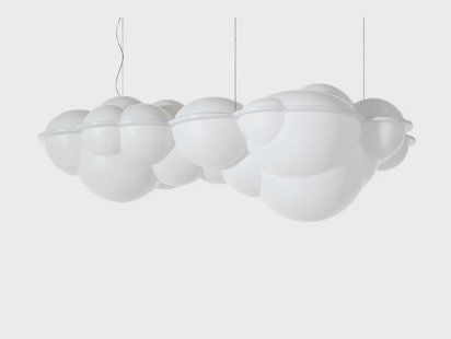 Nuvola LED Hanglamp White Nemo Lighting - Woonkamer - Kunststof