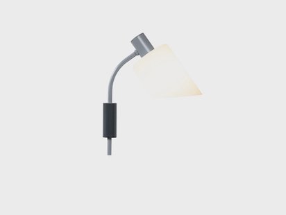 Lampe de Bureau Wandlamp White Nemo Lighting - Woonkamer - Metaal