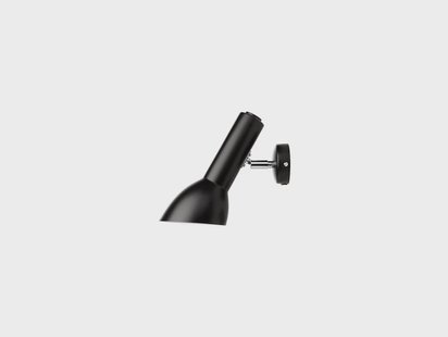 Oblique Wandlamp HW Chrome/Matt Black CPH Lighting - Woonkamer - Aluminium