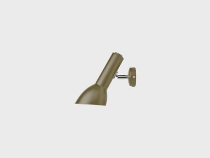 Oblique Wandlamp HW Chrome/Olive Green CPH Lighting - Woonkamer - Aluminium