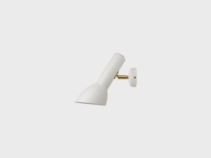 CPH Lighting - Oblique Wandlamp HW Brass/White