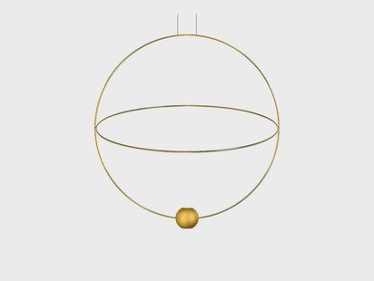 Lodes - Elara Hanglamp Large 2700K Gold