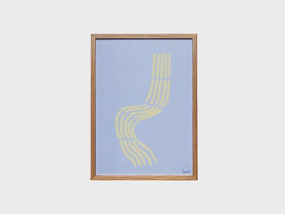 Hübsch - Hello Frame 30x42 Nature