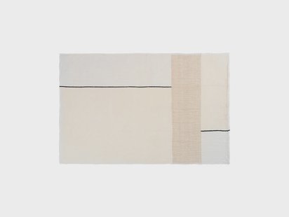 ferm LIVING - Dela Plaid Natural/Off-White