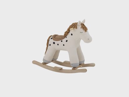 Bloomingville - Merlen Rocking Toy Horse White