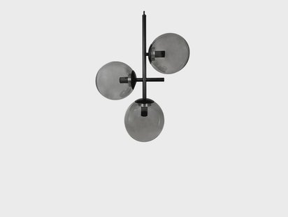 Dyberg Larsen - Como Hanglamp Smoke/Black DybergLarsen