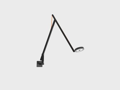 Rotaliana - String W1 Wandlamp DTW Matt Black/Orange