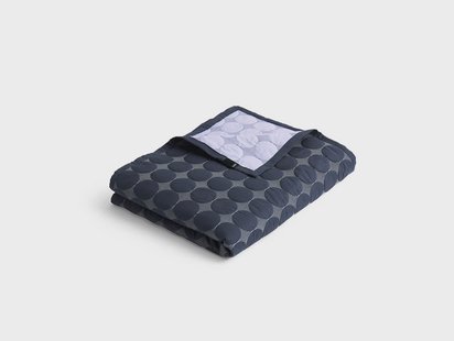 HAY - Mega Dot (Organic) Sprei 235x245 Midnight Blue
