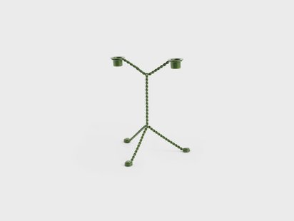 HAY - Wire Candleholder Green