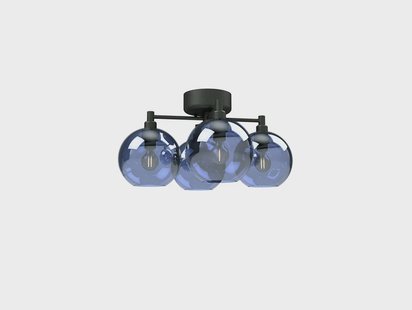 Belid - Gloria Plafondlamp Ø46 Black/Blue