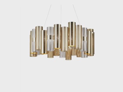Slamp - La Lollo Hanglamp L Gold