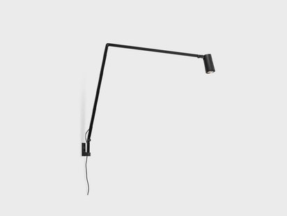 Untitled Spot Wandlamp 2700K Black Nemo Lighting - Werkkamer / Kantoor - Aluminium