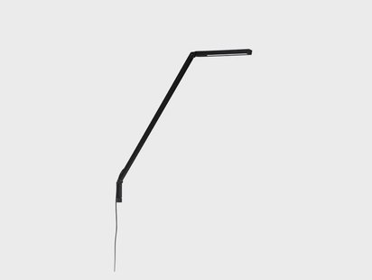 Untitled Mini Linear Wandlamp 2700K Black Nemo Lighting - Werkkamer / Kantoor - Aluminium