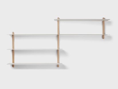 GEJST - Nivo Plank B Licht Eik/Wit