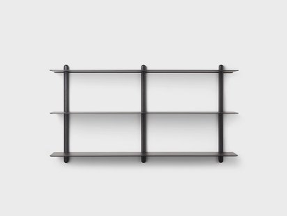 GEJST - Nivo Plank Large D Zwart Ask/Zwart