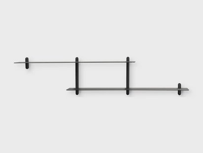 GEJST - Nivo Plank Large H Zwart Ask/Zwart GEJST - Nivo Plank Large H Zwart Ask/Zwart