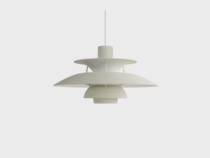 Louis Poulsen - PH 5 Hanglamp Monochrome Pale Pewter