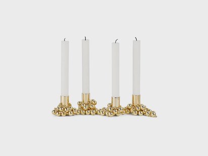 GEJST - Molekyl Candlelight 4 Messing