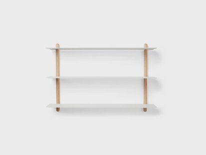 GEJST - Nivo Plank A Light Eik/Wit