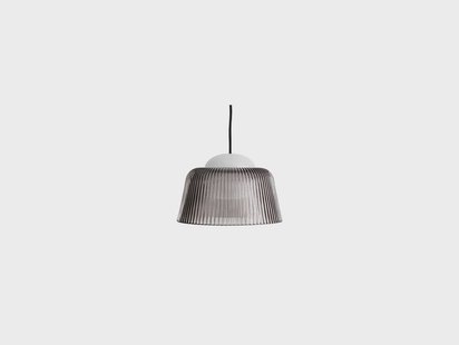 HAY - Brim Hanglamp Ø245 Smoked Grey