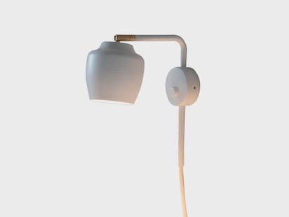Nola Wandlamp Wit CPH Lighting - Woonkamer - Aluminium