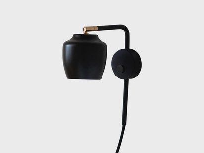 Nola Wandlamp Zwart CPH Lighting - Woonkamer - Aluminium
