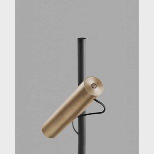 LIGHT-POINT - Spirit F1 Vloerlamp Dim. Messing /Zwart