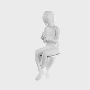SELETTI - Innerglow Girl Taffellamp Mini White