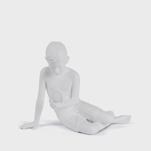 SELETTI - Innerglow Boy Taffellamp Mini White