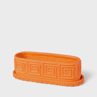 SELETTI - Magna Graecia Greca schaal/plantenpot terracotta